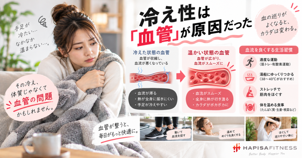 冷え性は「血管」が原因だった